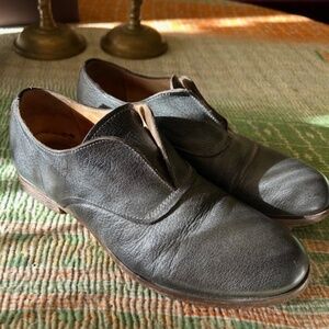 Dark Silver Metallic MOMA oxfords - size 39